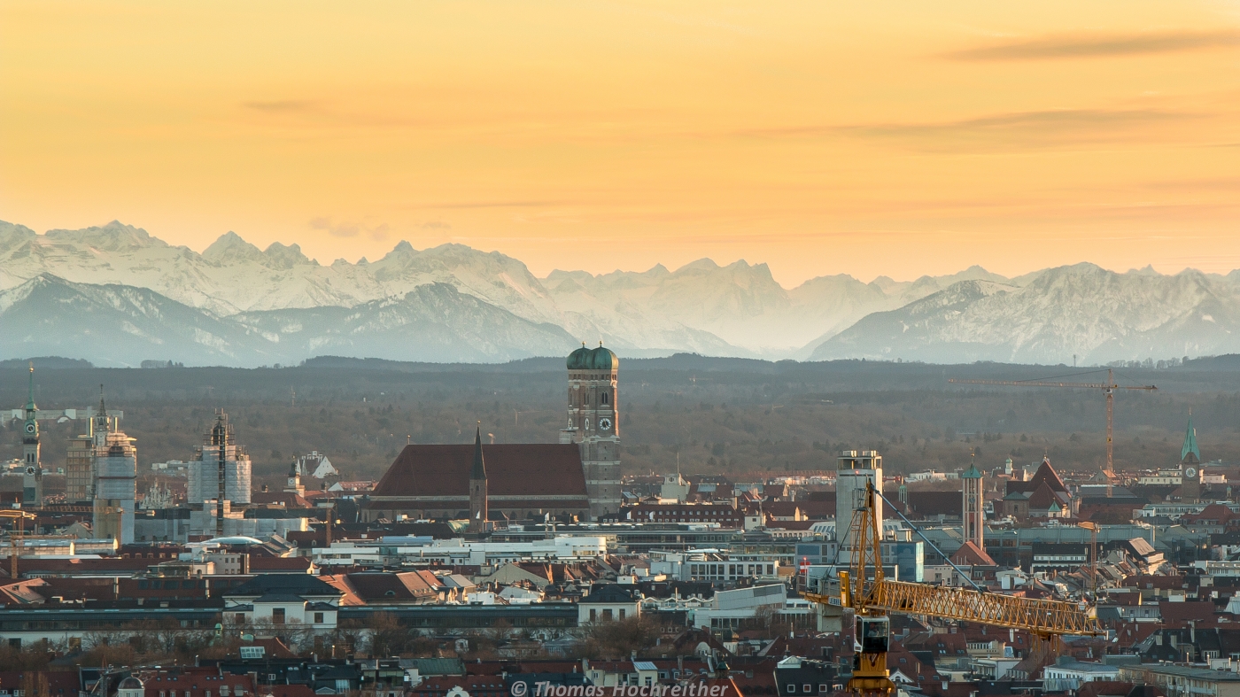 Münchens Alpenpanorama