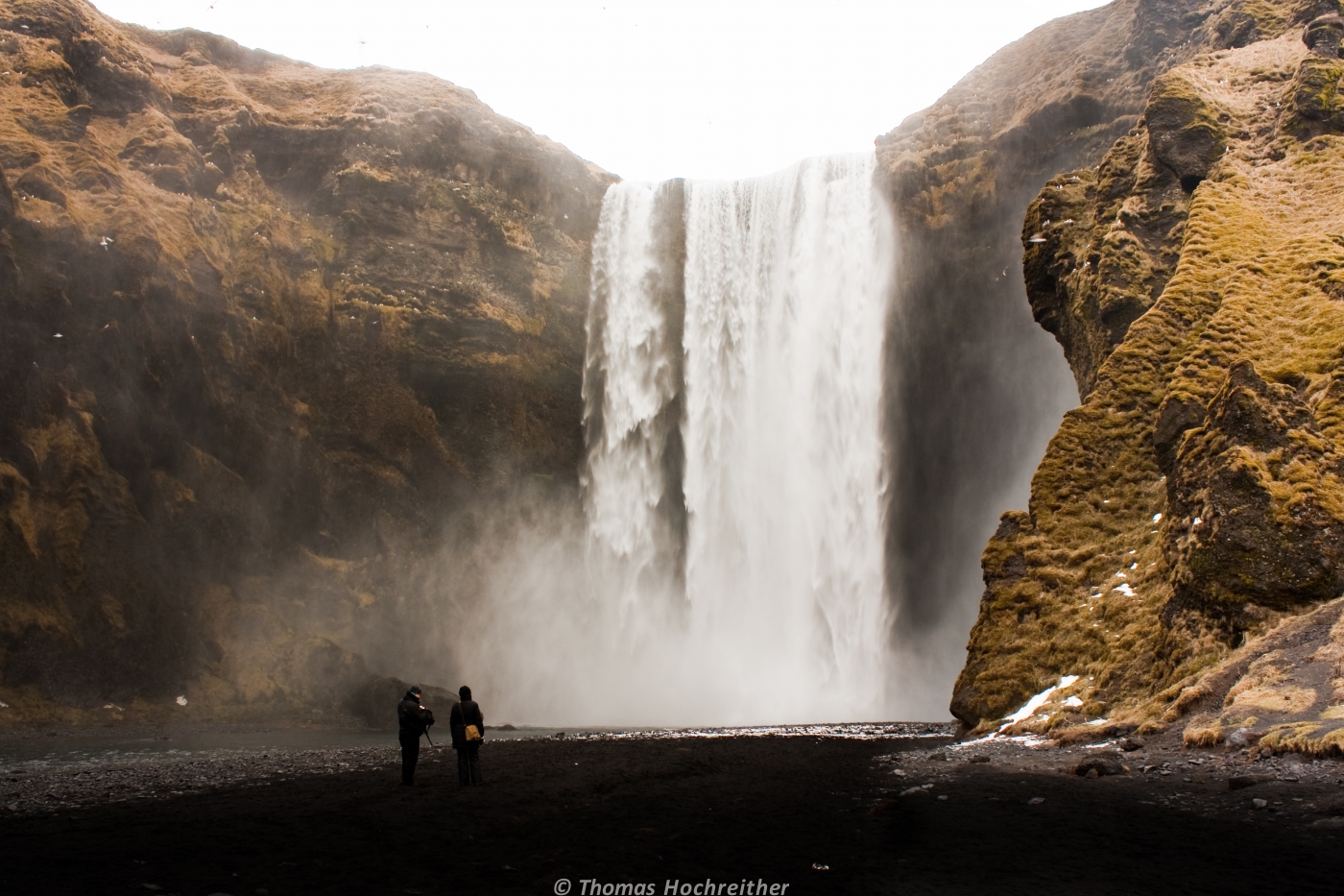 Wasserfall Skogarfoss, Island